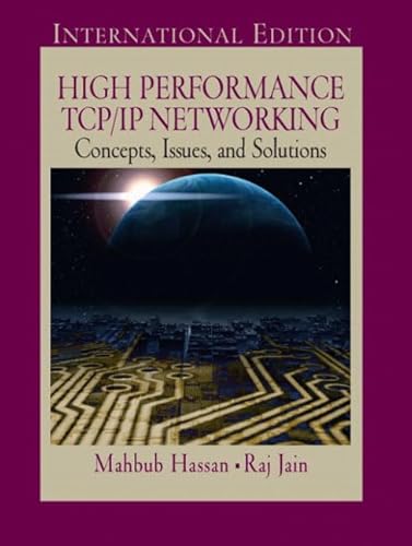 9780131272576: High Performance TCP/IP Networking: International Edition