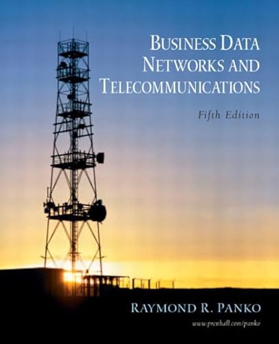 Beispielbild fr Business Data Networks and Telecommunications zum Verkauf von Better World Books
