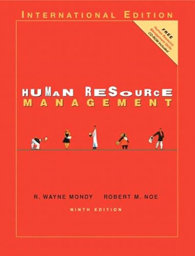 Stock image for Human Resource Management: International Edition for sale by Ammareal
