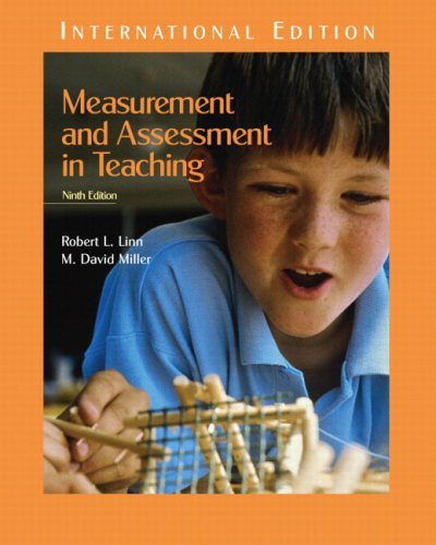 9780131273931: Measurement and Assessment in Teaching: International Edition