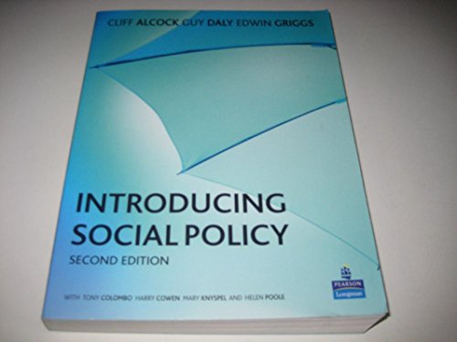 9780131274624: Introducing Social Policy