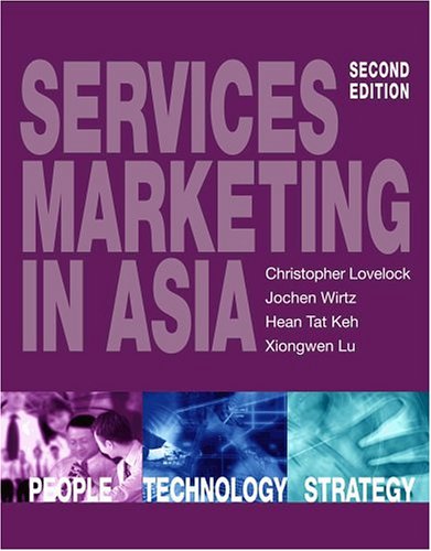 Stock image for Services Marketing in Asia, Second EdChristopher Lovelock; Jochen Wir for sale by Iridium_Books