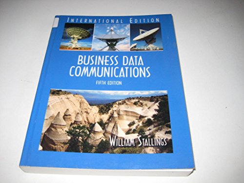 9780131276338: Business Data Communications: International Edition