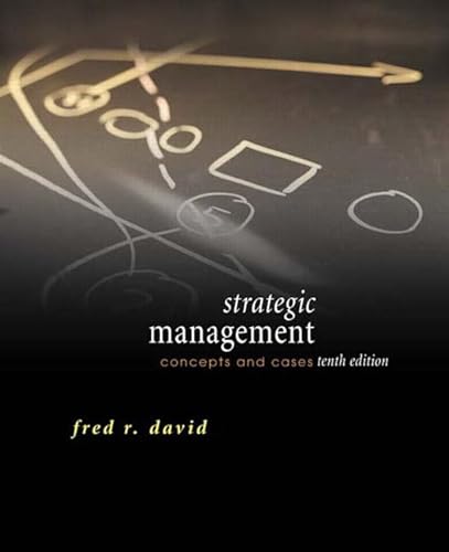 Beispielbild fr Strategic Management: Concepts and Cases: International Edition zum Verkauf von WorldofBooks