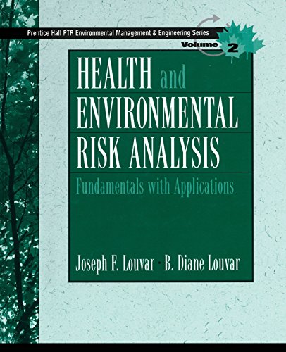 Beispielbild fr Health and Environmental Risk Analysis Vol. 2 : Fundamentals with Applications zum Verkauf von Better World Books