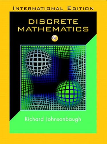 Stock image for Discrete Mathematics: International Edition for sale by RECYCLIVRE