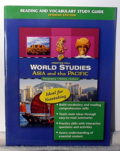 Stock image for WORLD STUDIES: ASIA AND THE PACIFIC READING AND VOCABULARY STUDY GUIDE SPANISH 2005C for sale by Iridium_Books