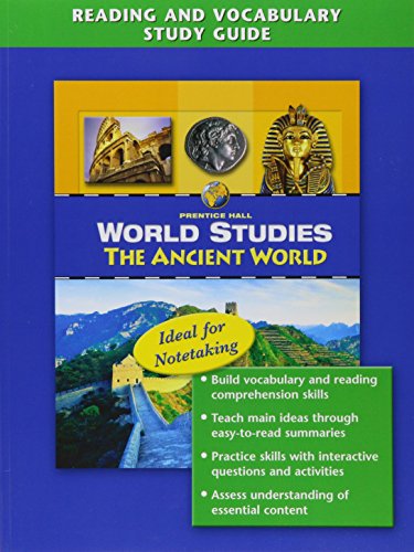 9780131280298: World Studies: Ancient World Reading and Vocabulary Study Guide English 2005c