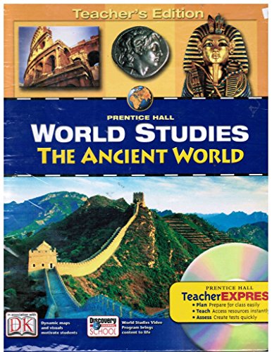Stock image for World Studies: The Ancient World (Teacher's Edition) for sale by The Book Cellar, LLC