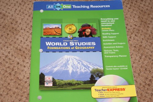 Stock image for World Studies: Foundations of Geography : All-in-One Teaching Resources for sale by Allied Book Company Inc.