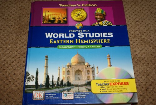 Stock image for World Studies, Eastern Hemisphere: Geography, History, Culture, Teacher's Edition for sale by Front Cover Books