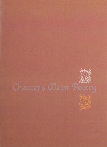 Beispielbild fr Chaucer's Major Poetry zum Verkauf von BooksRun