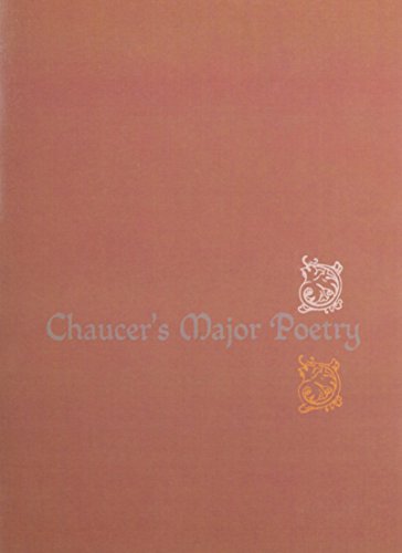 Imagen de archivo de Chaucer's Major Poetry a la venta por ThriftBooks-Atlanta