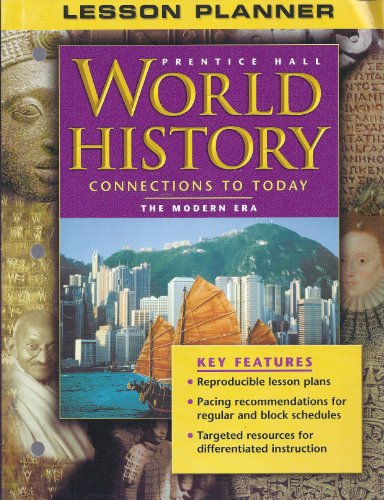 9780131282667: Lesson Planner for Prentice Hall "World History, Connections to Today: The Modern Era"