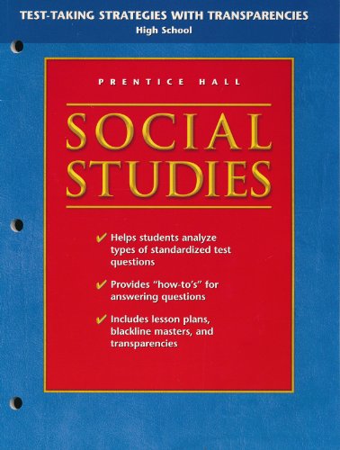 9780131283855: Test Taking Strategies with Transparencies (Social Studies, High School)