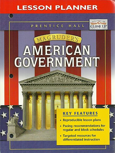 Stock image for Lesson Planner (McGruders American Government) for sale by GoldenDragon