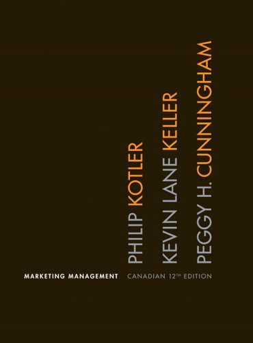 Imagen de archivo de Marketing Management, Canadian Twelfth Edition (12th Edition) a la venta por Irish Booksellers