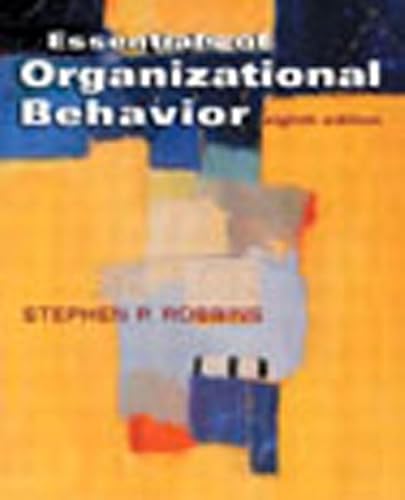 Stock image for Essentials of Organizational Behavior: International Edition for sale by Ammareal