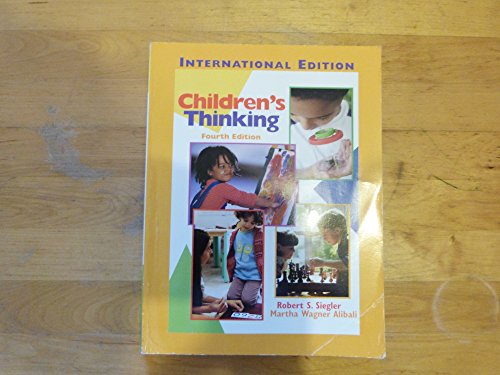 Imagen de archivo de Children's Thinking a la venta por Better World Books Ltd