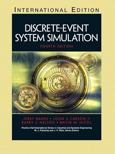 Beispielbild fr Discrete-Event System Simulation zum Verkauf von Ammareal