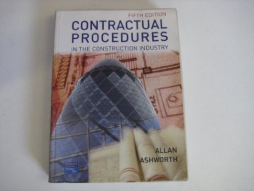 Stock image for Contractual Procedures in the Construction Industry for sale by WorldofBooks