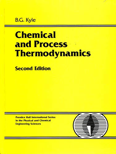 9780131300309: Chemical and Process Thermodynamics