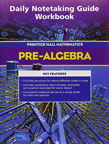 Stock image for PRENTICE HALL MATH PRE-ALGEBRA DAILY NOTETAKING GUIDE 2004C for sale by SecondSale