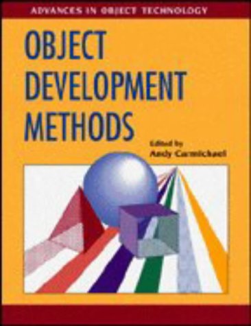Beispielbild fr Object-Development Methods zum Verkauf von Wonder Book