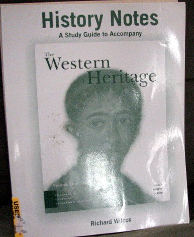 Imagen de archivo de History Notes Vol. 1 : The Western Heritage a la venta por Better World Books