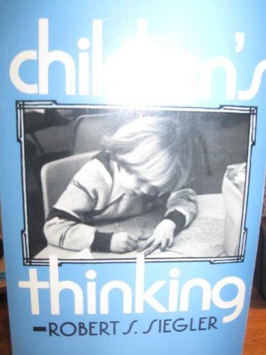 Beispielbild fr Children's Thinking zum Verkauf von Better World Books