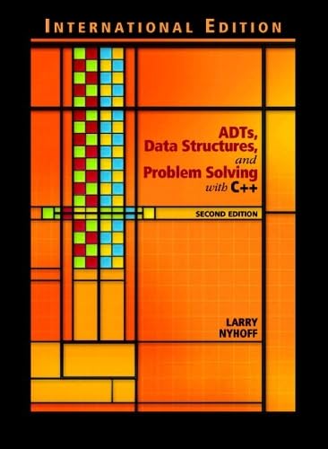 9780131327948: ADTs, Data Structures, and Problem Solving with C++: International Edition