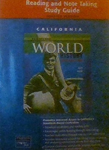 Stock image for Reading And Note Taking Study Guide Prentice Hall World History, The Modern World, Adapted Version C ; 9780131333536 ; 0131333534 for sale by APlus Textbooks