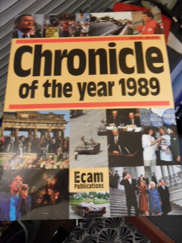 Imagen de archivo de Chronicle of the Year 1989 a la venta por Wonder Book