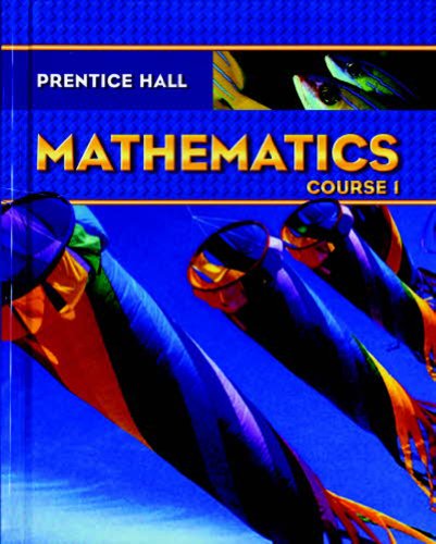 Imagen de archivo de Prentice Hall Mathematics: Course 1 a la venta por Toscana Books