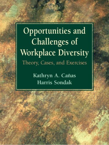 Imagen de archivo de Opportunities and Challenges of Workplace Diversity: Theory, Cases, and Exercises a la venta por ThriftBooks-Dallas