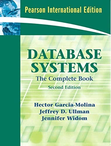 Beispielbild fr Database Systems: The Complete Book: International Edition zum Verkauf von Phatpocket Limited