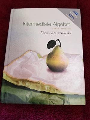 Stock image for Intermediate Algebra for sale by ThriftBooks-Dallas