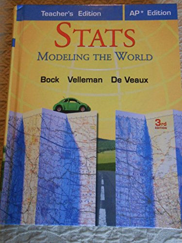 Beispielbild fr STATS: Modeling the World zum Verkauf von ThriftBooks-Dallas