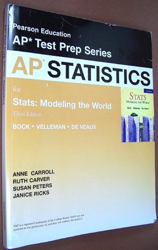 Imagen de archivo de AP Test Prep Series for AP Statistics for Stats: Modeling the World - 3rd Edition a la venta por SecondSale