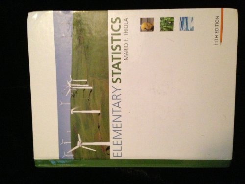 Imagen de archivo de Elementary Statistics a la venta por Decluttr