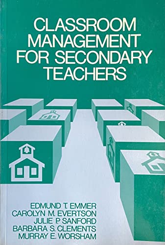 Stock image for Classroom Management for Secondary Teachers for sale by Better World Books: West