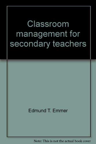 9780131361508: Classroom management for secondary teachers