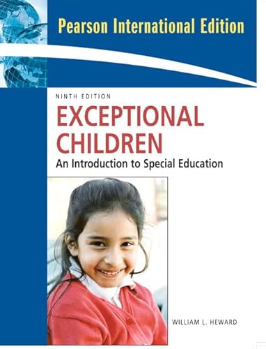 Imagen de archivo de Exceptional Children: An Introduction to Special Education: International Edition a la venta por MusicMagpie