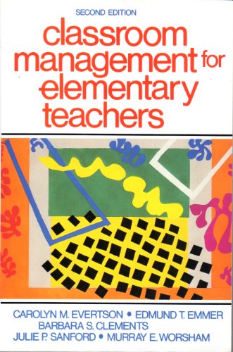 Classroom Management For Elementary Teachers 9780131364585 Abebooks