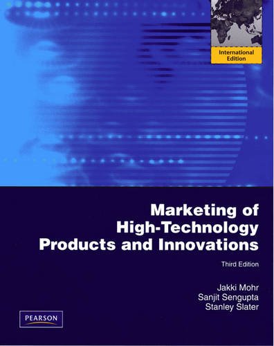 Beispielbild fr Marketing of High-Technology Products and Innovations: International Edition zum Verkauf von medimops