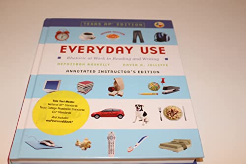 9780131366053: Everyday Use Rhetoric at Work in Reading and Writing