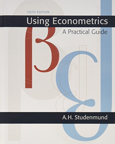 Stock image for Using Econometrics: A Practical Guide (6th Edition) (Addison-Wesley Series in Economics) for sale by SecondSale