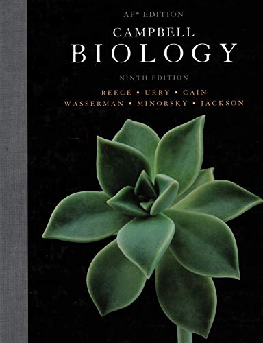 Stock image for Campbell Biology AP Ninth Edition (Biology, 9th Edition) for sale by KuleliBooks