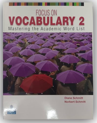 Beispielbild fr Focus on Vocabulary 2: 2: Mastering the Academic Word List zum Verkauf von Monster Bookshop