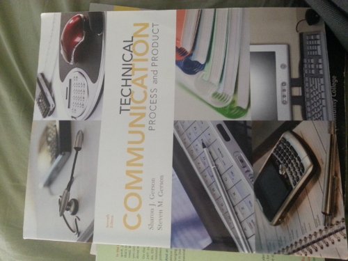 Stock image for Technical Communication: Process and Product (7th Edition) for sale by SecondSale